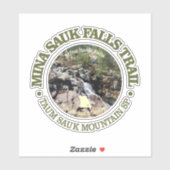 Mina Sauk Herfsten (rood) Sticker (Vel)