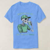 Minaal, maar volledig chill t-shirt (Design voorkant)