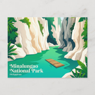 Minalungao Nationaal Park Filipijnen Briefkaart