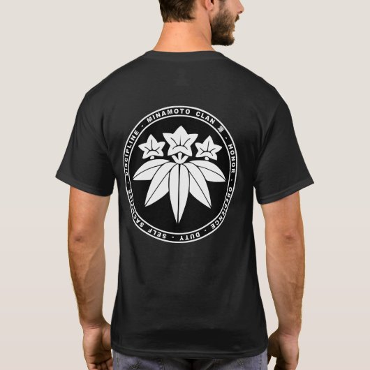 Minamoto Clan Seal Shirt (Achterkant)