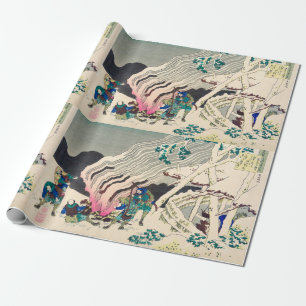 Minamoto no Muneyuki Ason door Katsushika Hokusai Cadeaupapier