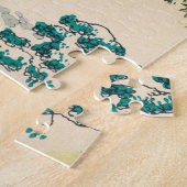 Minamoto no Muneyuki Ason door Katsushika Hokusai Legpuzzel (Zijkant)