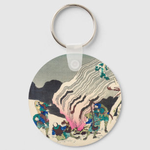 Minamoto no Muneyuki Ason door Katsushika Hokusai Sleutelhanger