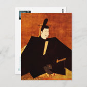 Minamoto Yoritomo-oprichter van het Japanse leger Briefkaart (Voorkant / Achterkant)