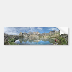 Minaret Lake 2 - Ansel Adams Wilderness - Sierra Bumpersticker