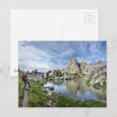 Minaret Lake - Ansel Adams Wilderness - Sierra Briefkaart (Voorkant / Achterkant)