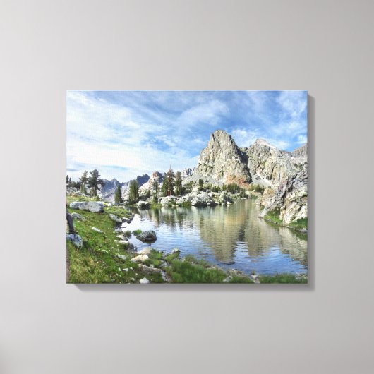 Minaret Lake - Ansel Adams Wilderness - Sierra Canvas Afdruk (Voorkant)