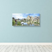 Minaret Lake - Ansel Adams Wilderness - Sierra Canvas Afdruk (Insitu (Houten vloer))