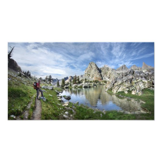 Minaret Lake - Ansel Adams Wilderness - Sierra Foto Afdruk (Voorkant)