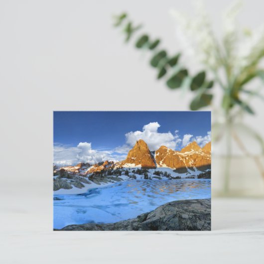 Minaret Lake Sunrise 2 - Sierra Nevada Briefkaart (Staand voorkant)