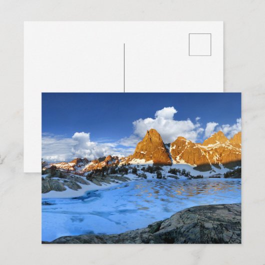 Minaret Lake Sunrise 2 - Sierra Nevada Briefkaart (Voorkant / Achterkant)