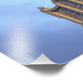 Minaret van de Moskee Al-Majarra, Sharjah Foto Afdruk (Hoek)