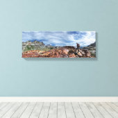 Minarets - Ansel Adams Wilderness - Sierra Nevada Canvas Afdruk (Insitu (Houten vloer))