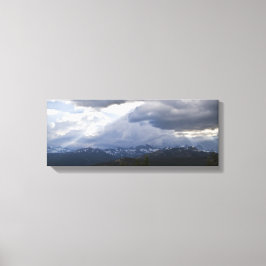 Minaretten gewikkeld canvas afdruk