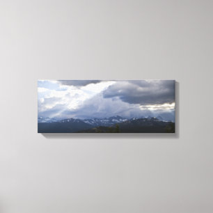 Minaretten gewikkeld canvas afdruk
