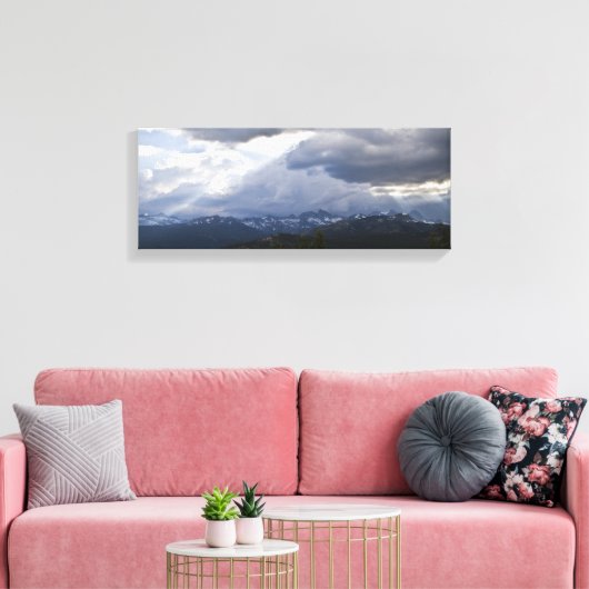 Minaretten gewikkeld canvas afdruk (Insitu (Woonkamer))