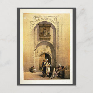Minaretten & Ingang van Metwaleys Roberts/Haghe Ar Briefkaart