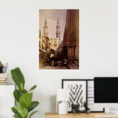 Minaretten & Ingang van Metwaleys Roberts/Haghe Ar Poster (Thuiskantoor)