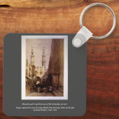 Minaretten & Ingang van Metwaleys Roberts/Haghe Ar Sleutelhanger (Achterkant)