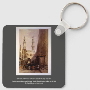 Minaretten & Ingang van Metwaleys Roberts/Haghe Ar Sleutelhanger