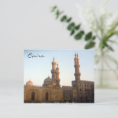 minaretten uit de kaïro briefkaart (Staand voorkant)