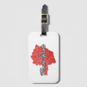 Minas Gerais Bagagelabel (Voorkant (verticaal))