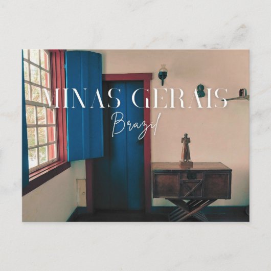 Minas Gerais Brazilië Briefkaart (Voorkant)