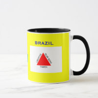Minas Gerais, Mok van de Braziliaanse vlag en de r