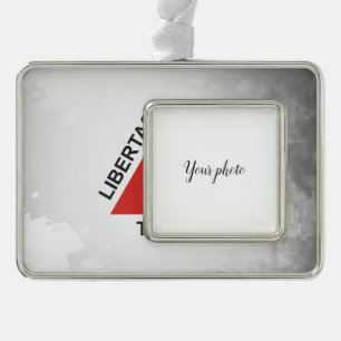 Minas Gerais Verzilverd Omlijst Ornament