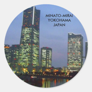minatomirai ronde sticker