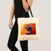 Minature Schnauzer Tote Bag (Voorkant (product))