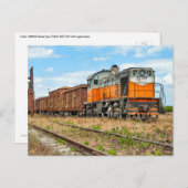 MINAZ diesel in Cuba met suikerrietbelasting. Briefkaart (Voorkant / Achterkant)