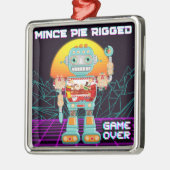 Mince Pie Rigged - Game Over Metalen Ornament (Links)