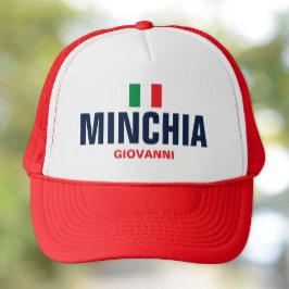 Minchia Personalized Trucker Hat Trucker Pet