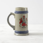 Minchin Family Crest Bierpul (Links)