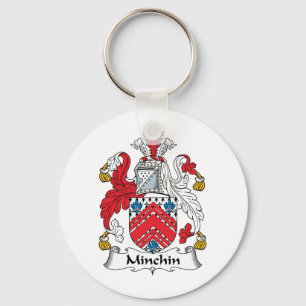 Minchin Family Crest Sleutelhanger
