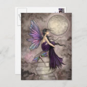 Mind Adrift Fantasy Fairy Art Briefkaart (Voorkant / Achterkant)