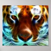 Mind Baling Tiger Poster (Voorkant)