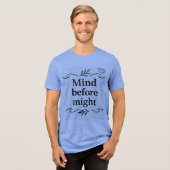 Mind Before Might - Smilo t-shirt (Voorkant volledig)