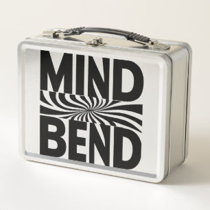 Mind Bend Optische Illusie Vet Zwart-Wit