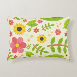 Mind blowing floral patroon Accent Pillow Accent Kussen