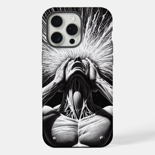 Mind Blown iPhone Hoesje (Achterkant)