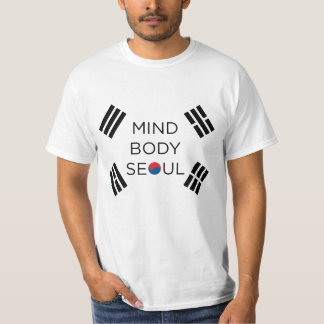 Mind body Seoul Design T-shirt