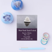 Mind Body Spirit New age festival Flyer (Enkel)