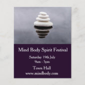 Mind Body Spirit New age festival Flyer (Voorkant)