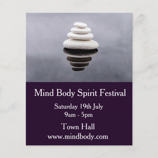 Mind Body Spirit New age festival Flyer (Voorkant)