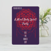 Mind Body Spirit New age Kaart (Staand voorkant)