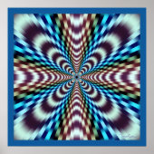 Mind-Boggling Vibrations Optical Illusion Poster (Voorkant)