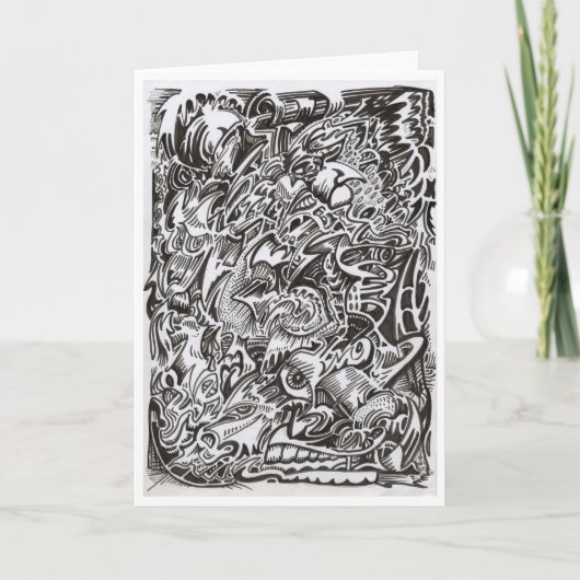 Mind Cascade tekening Kaart (Voorkant)
