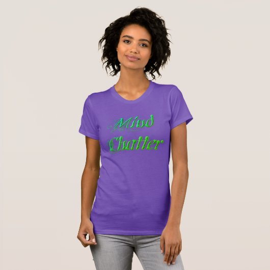 Mind Chatter T-shirt (Voorkant volledig)